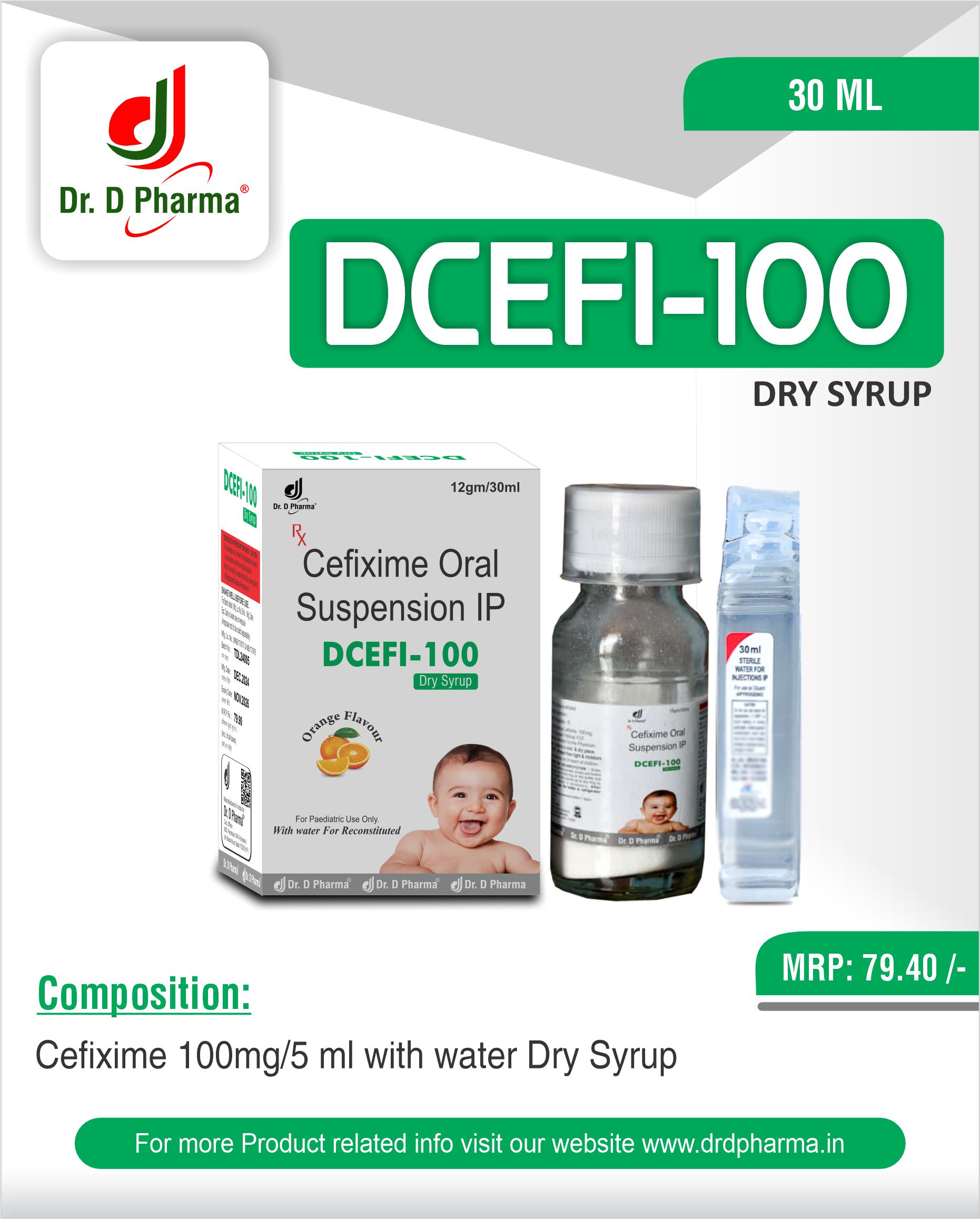DCEFI-100 Dry Syrup